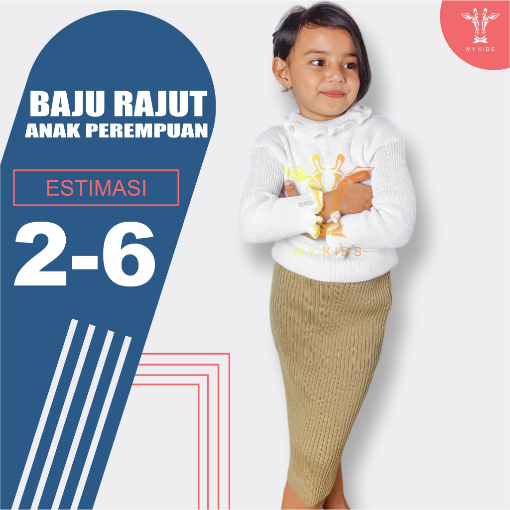 baju rajut korea anak baju atasan anak perempuan ala korea terbaru rajut korea premium