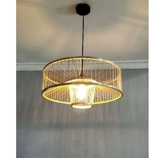 kap lampu vintage GANGSING/lampu gantung cafe/lampu hias dekorasi