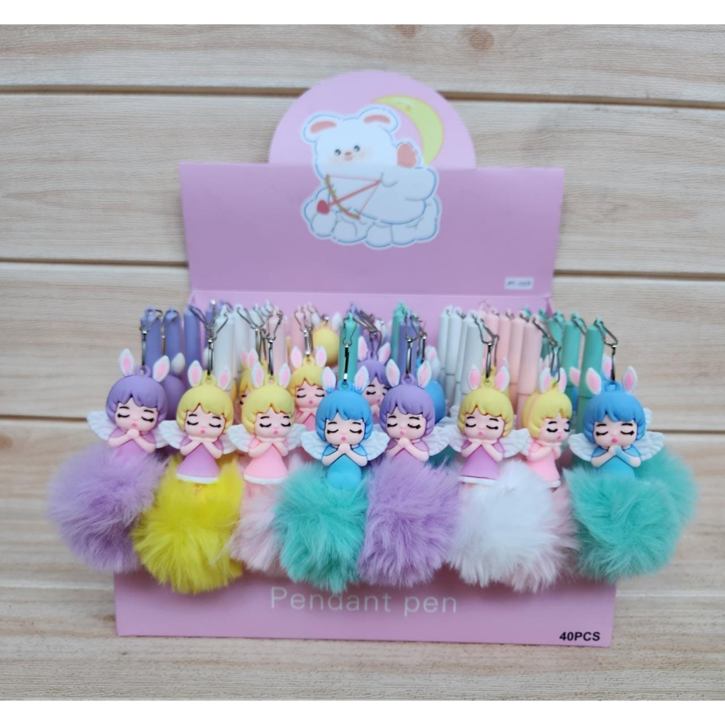 

PULPEN GANTUNGAN TINGKER BELL BULU AT 003 1 BOX 40 PC