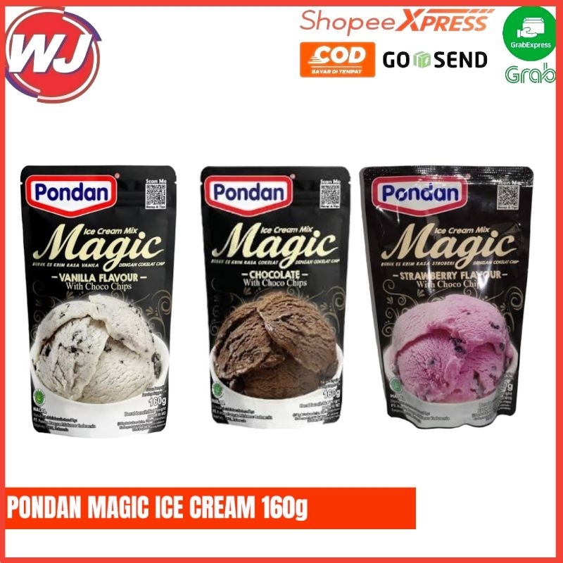 

PONDAN MAGIC ICE CREAM 160g