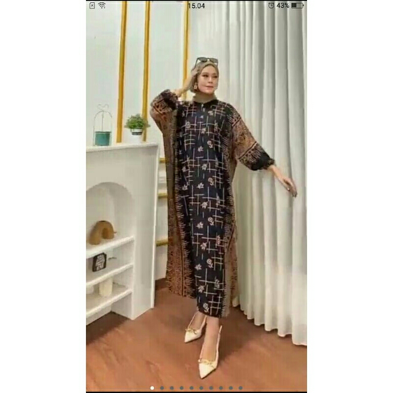 GAMIS RAYON  KAFTAN JUMBO