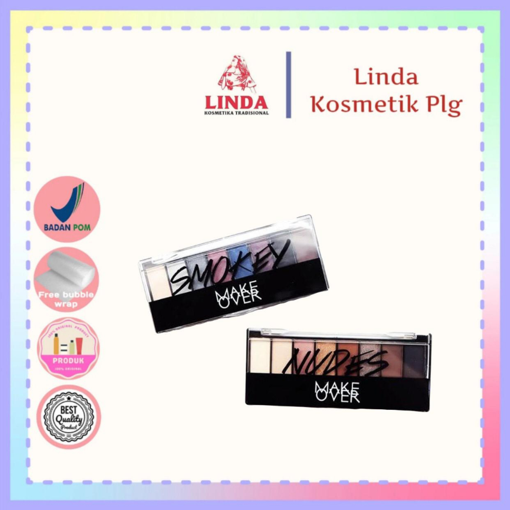 MAKE OVER eyeshadow pallet isi 8