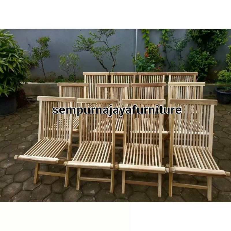 KURSI LIPAT KAYU JATI TERLARIS, PUSAT DISTRIBUTOR KURSI LIPAT KAYU JATI MURAH, KURSI LIPAT KAYU JATI