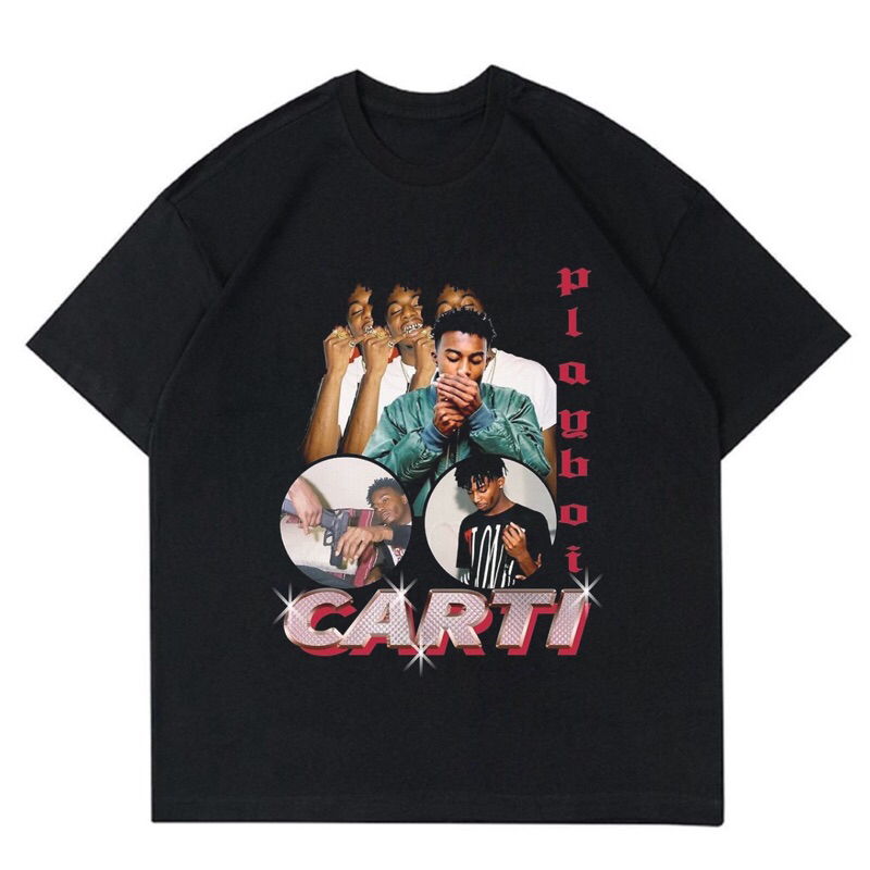 BAJU KAOS VINTAGE PLAYBOY CARTI “PINGBOI” | T-SHIRT VINTAGE PLAYBOY CARTI | BAJU KAOS OVERSIZE UNISE