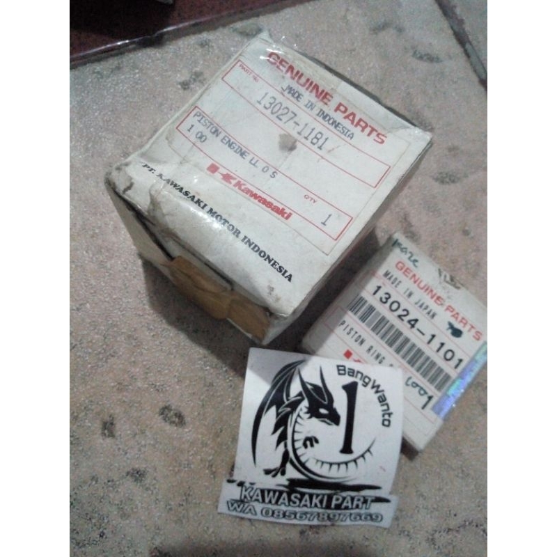 Piston set ring kaze os100