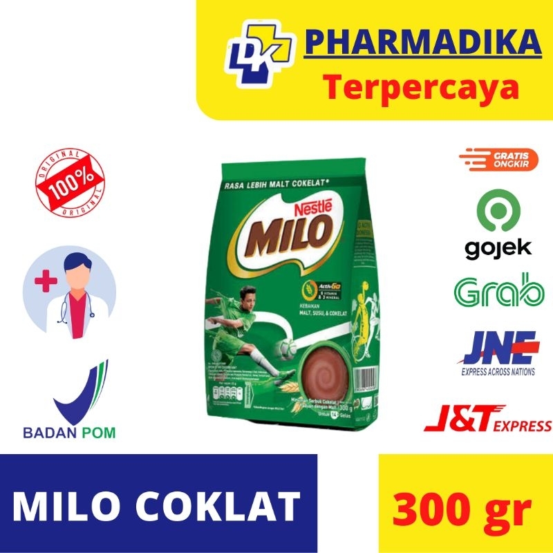 

MILO ACTIV GO SUSU BUBUK RASA COKELAT 300 GR (tanyakan stok terlebih dahulu)