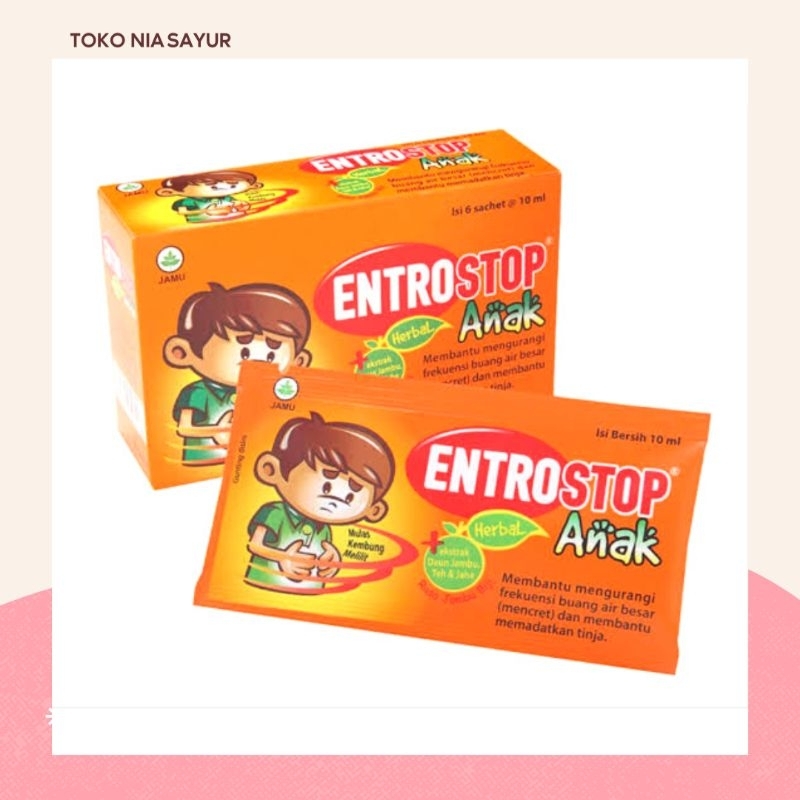 entrostop cair anak
