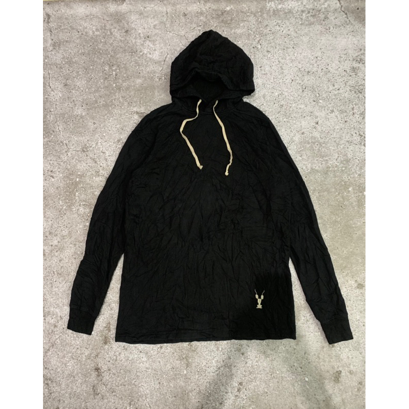 HOODIE RICK OWENS SECOND