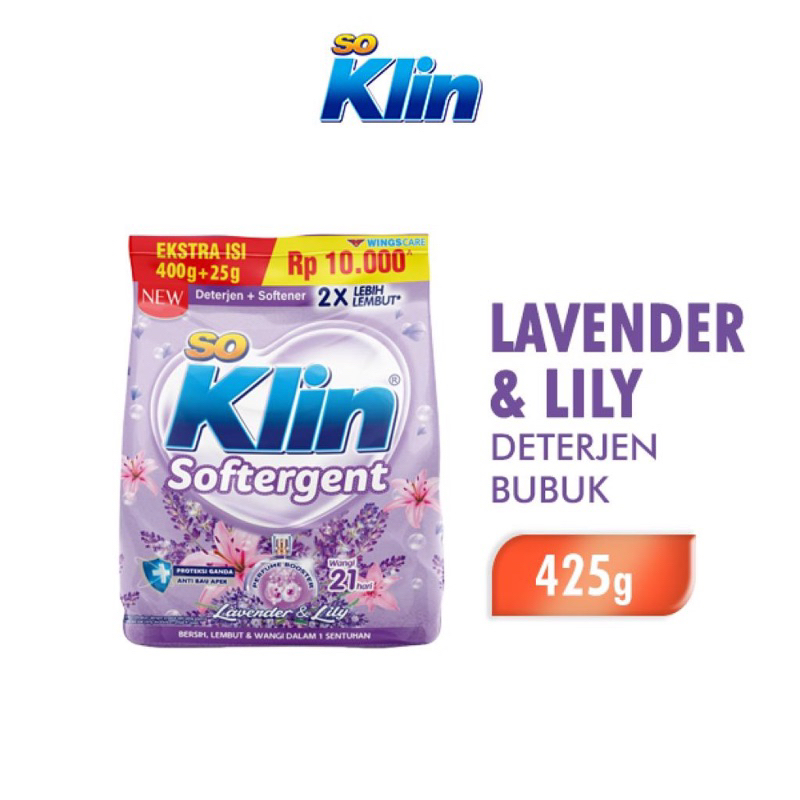 Soklin softergent 490gr