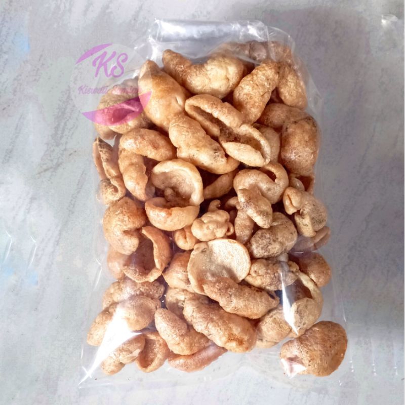 

TERUNG LAUT 100 gr - Original Siap Makan - Rambak Kerupuk Teripang Haisom Oleh oleh Surabaya