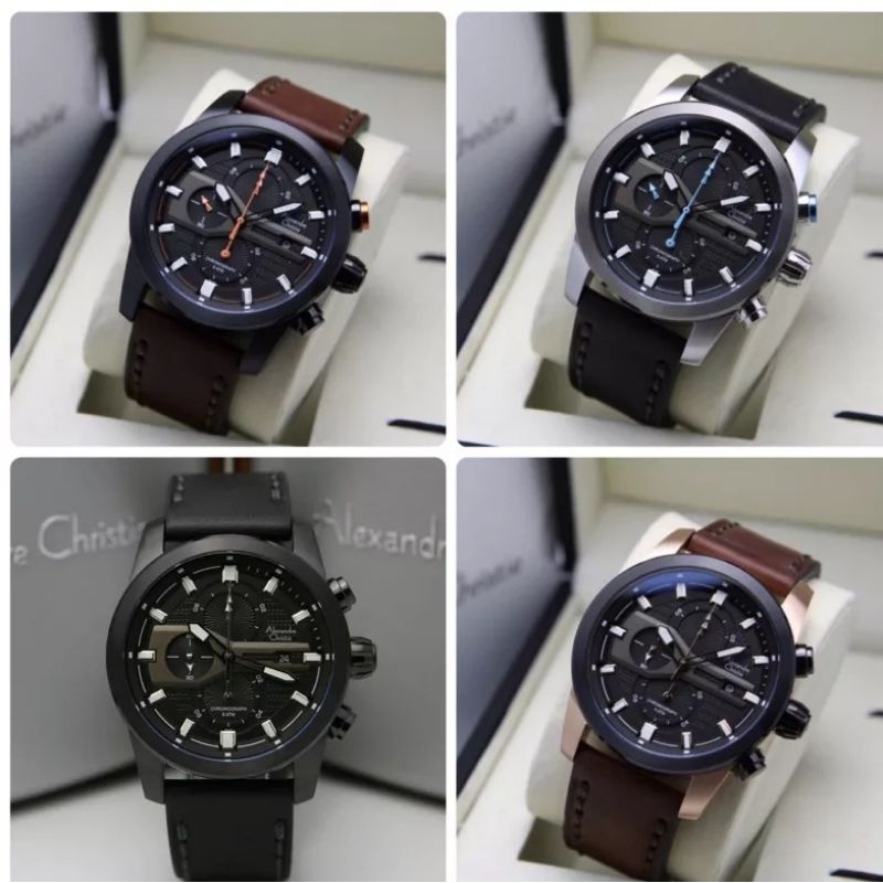 Alexandre christie 6562 kulit pria original / ac 6562 kulit