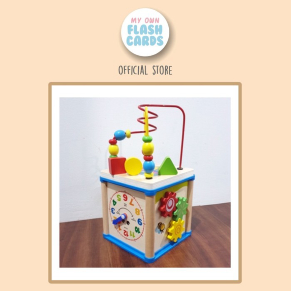 

Motorik Sensory 1 Anak Kayu in Mainan Promo Limited - Box 5 Play Edukasi Wooden Busy