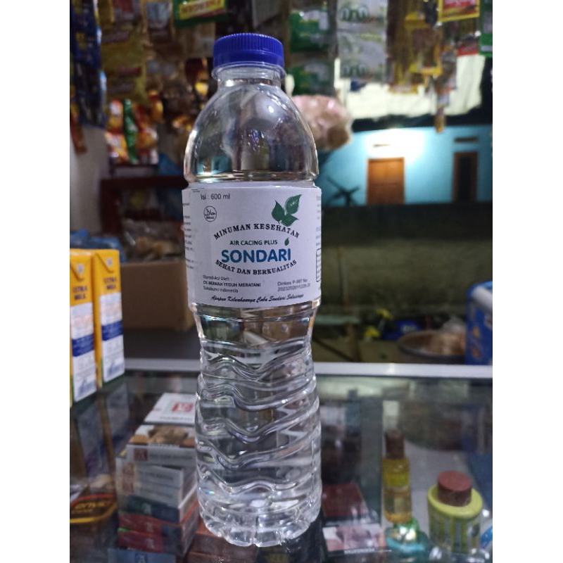 

Air Cacing Sondari 600 ml