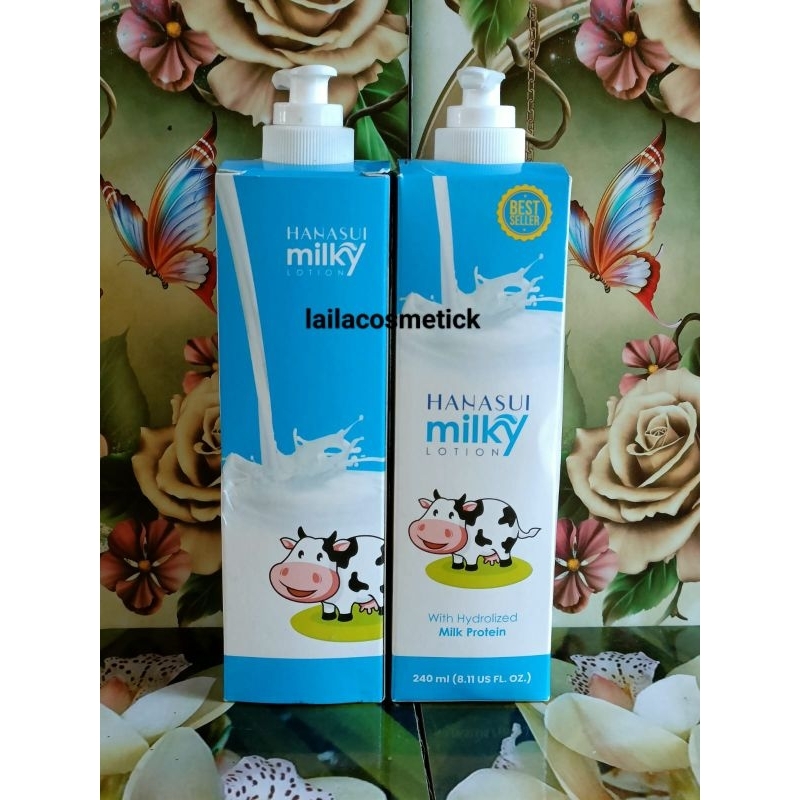 Handbody lation milky hanasui