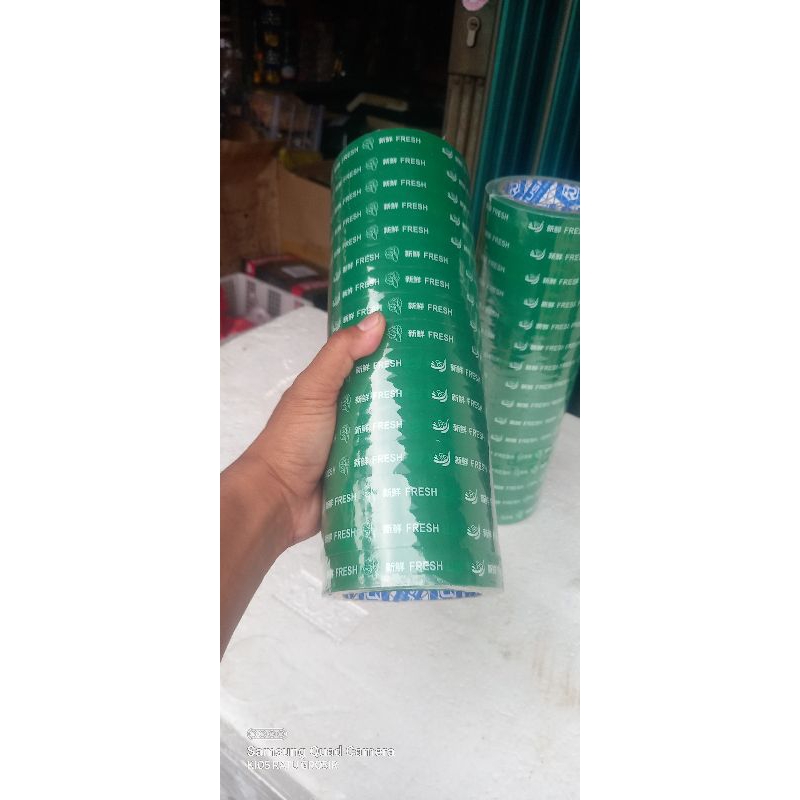 

LAKBAN LABEL BUAH FRESH ISI 16 ROLL