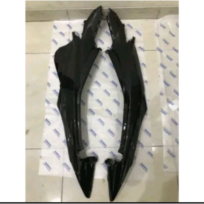 Cover Body Satria FU new FU Facelift FASLIT 2013 2014 2015 Hitam bahan tebal persis original