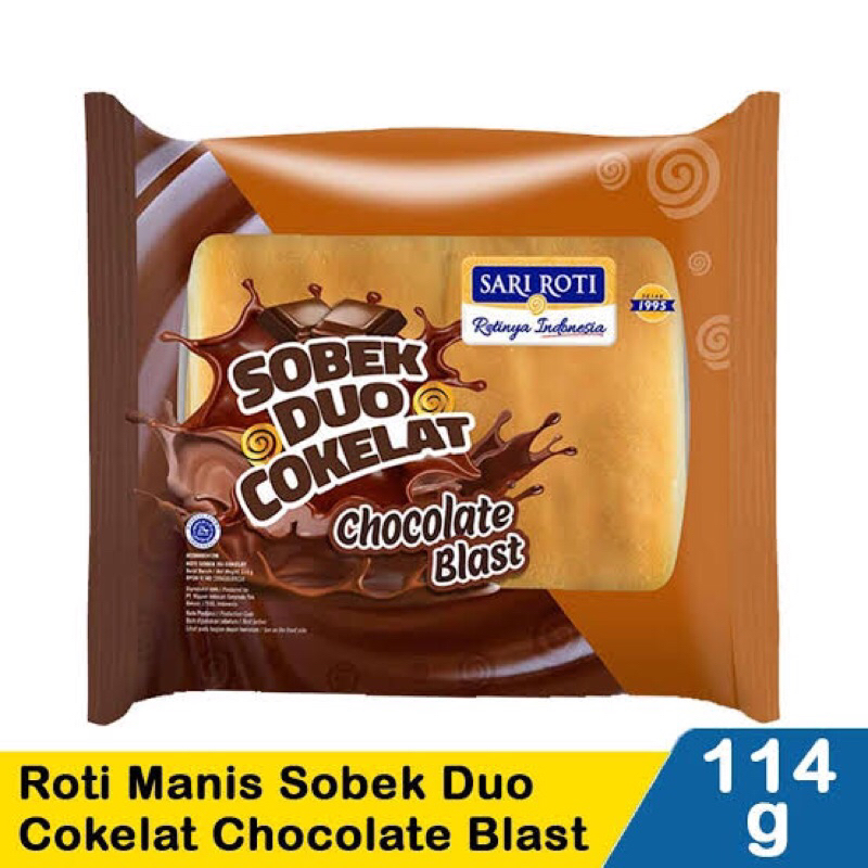 

SARI ROTI SOBEK DUO COKELAT