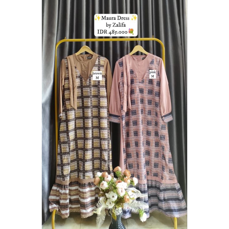 Promo maura dress by zalifa new