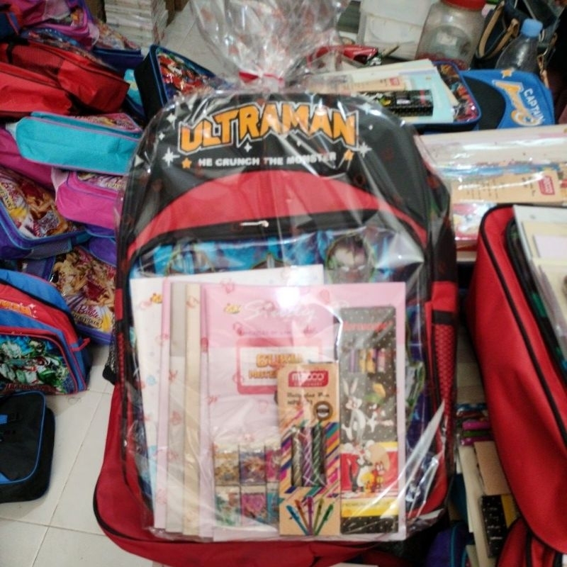 

PAKET ALAT TULIS SET / STATIONERY SET LUCU KARAKTER SOUVENIR BINGKISAN KADO