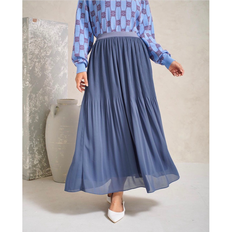 Zira Skirt Denim by Heaven Lights