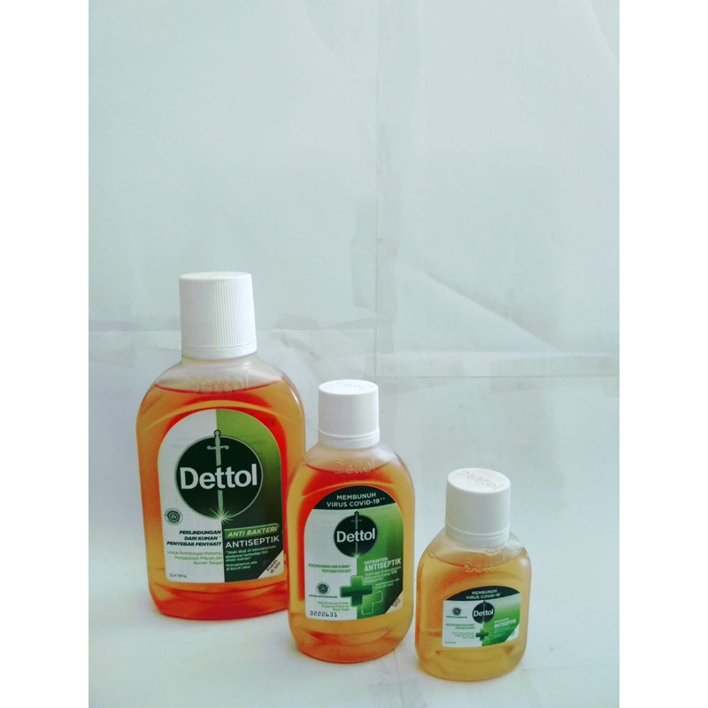 dettol antiseptik cair 50ml / 95ml / 250ml