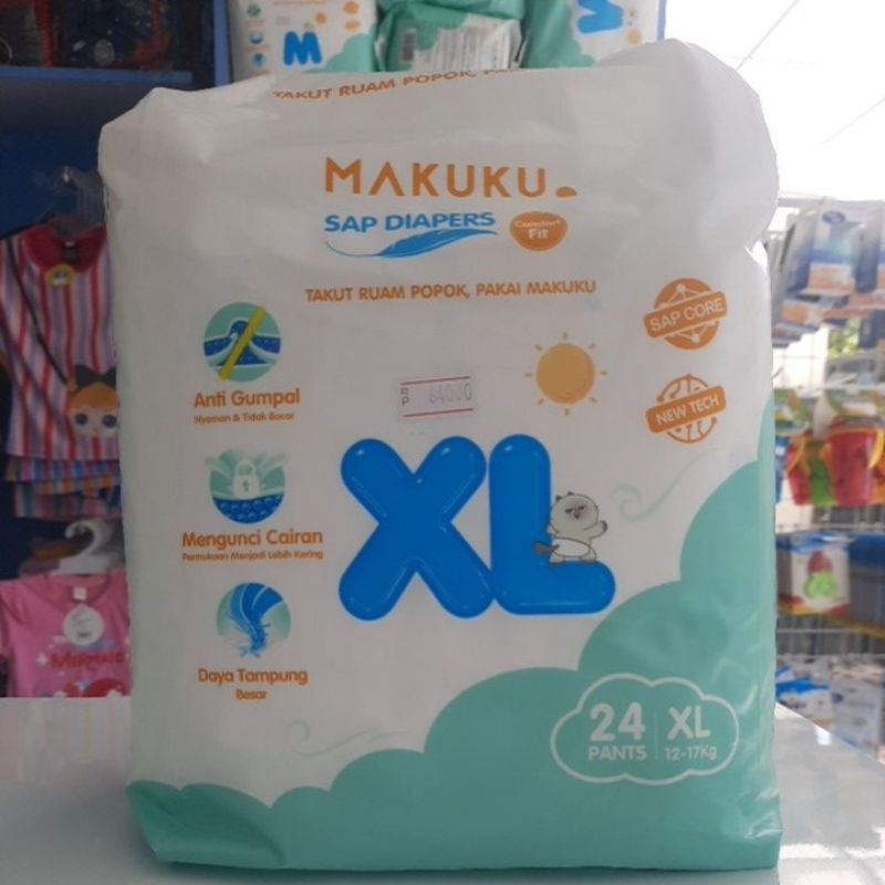 Pampers Makuku XL 24