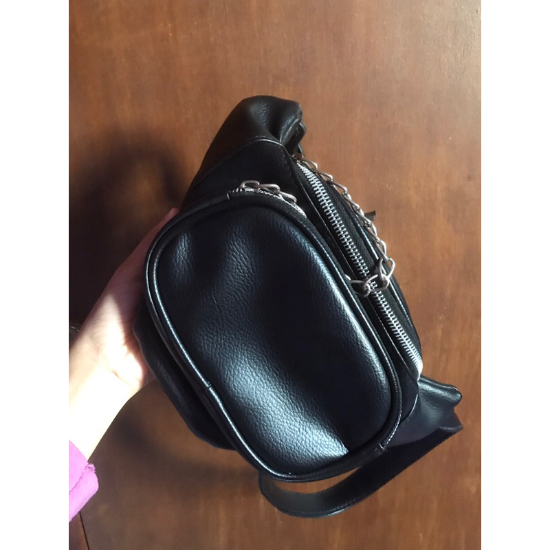 Waistbag kulit unisex preloved
