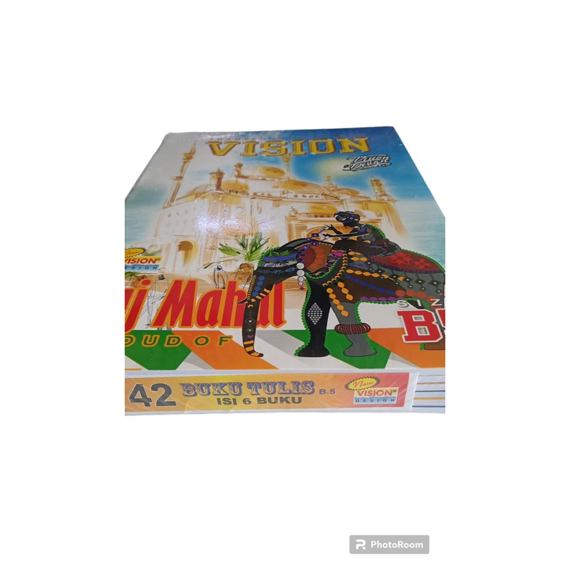 

buku tulis by vision 42 lembar isi 6 buku by vision