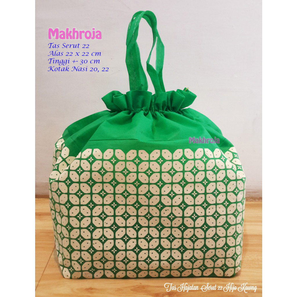 

Tas Hajatan Goodie Bag Serut 22 Batik KWG