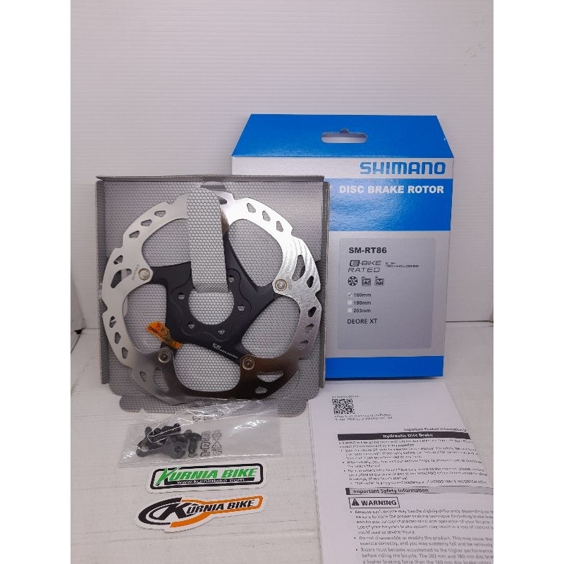 rotor shimano deore xt ice tech