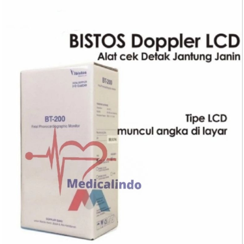 Doppler Bistos Hi Bebe BT200 LCD Bistos BT 200