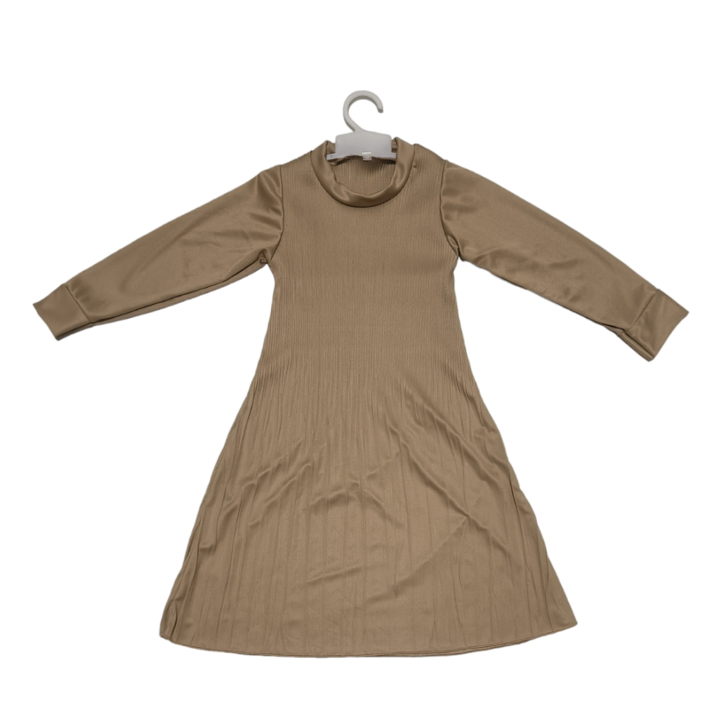 Dress Plisket Anak / Gamis Anak / Gamis Plisket