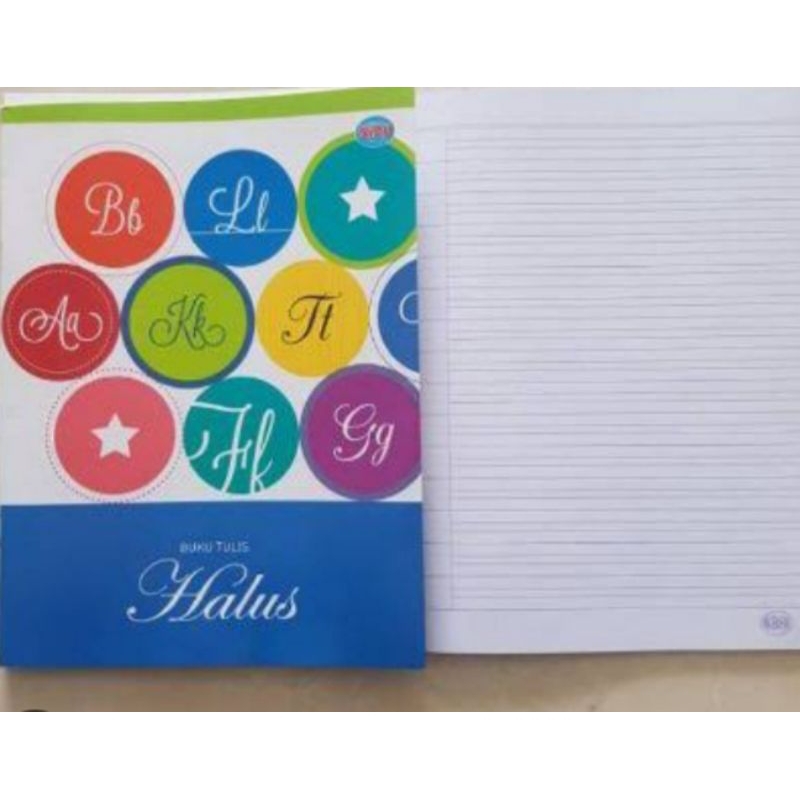 

Buku Tulis Halus/ Untuk Huruf sambung