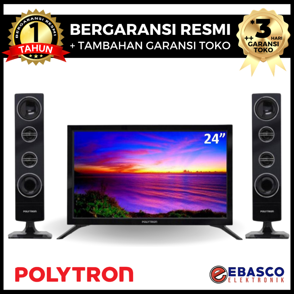 Polytron TV LED Digital 24TV1855 24 Inch