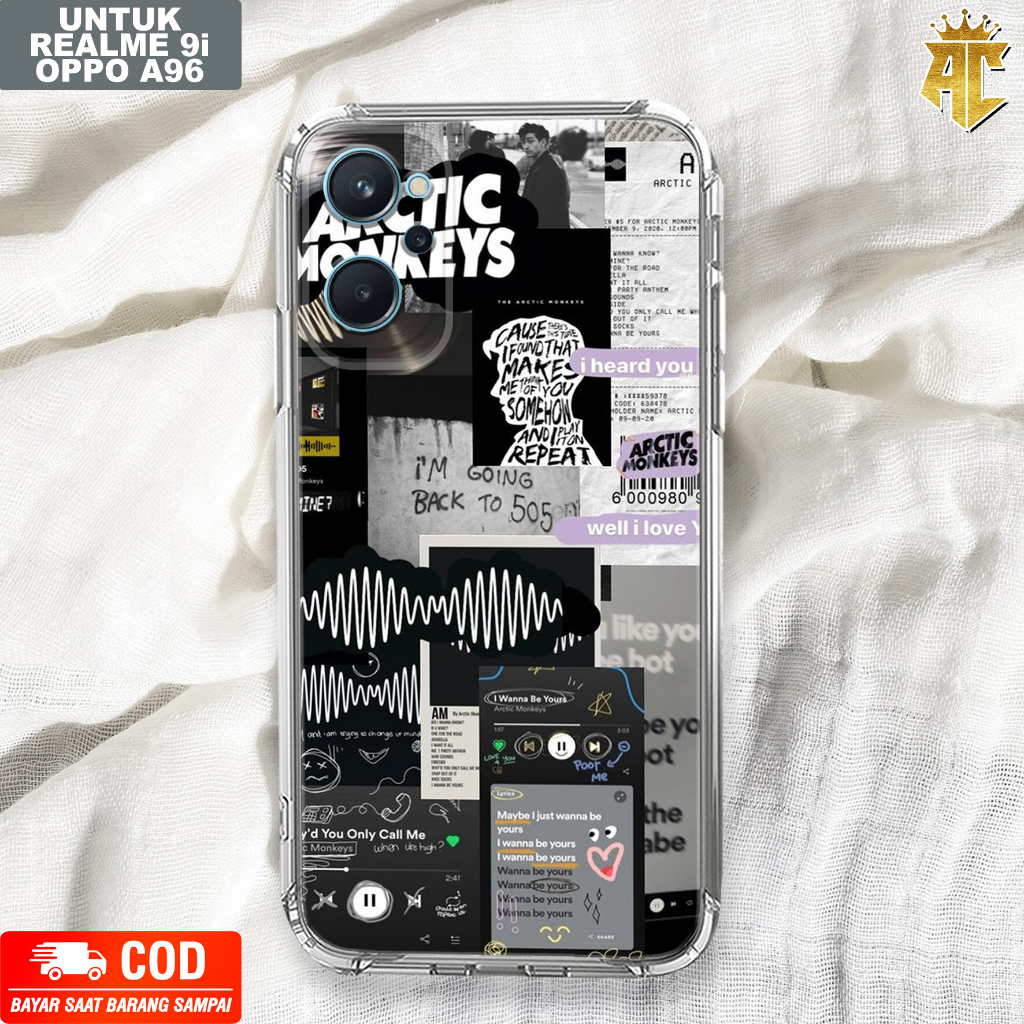 CASE REALME 9i / OPPO A96 2023 - Casing REALME 9i / OPPO A96 Terbaru AERO STORE [ MOTIF 51 ] Silikon