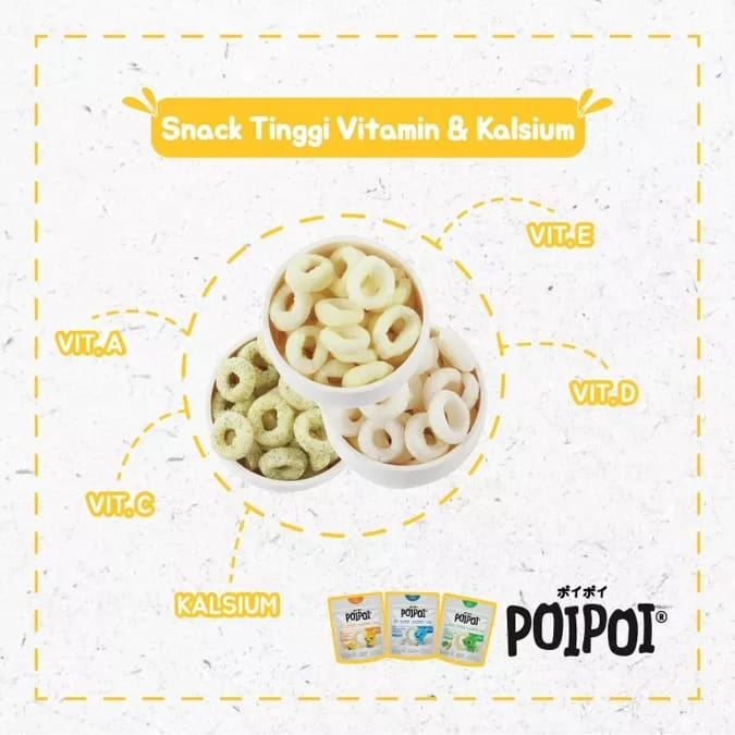 MOM'S CHOICE POIPOI SNACK BERVITAMIN 25GR