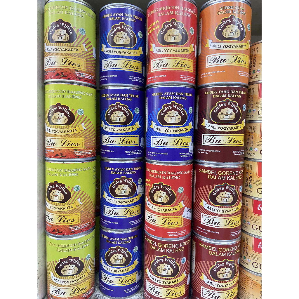 

Gudeg kaleng Bu Lies aneka rasa