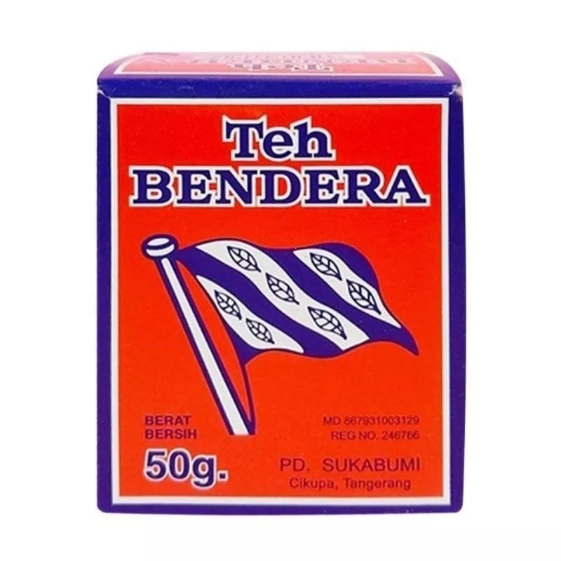 

Teh Bendera Bubuk Kotak 50gr