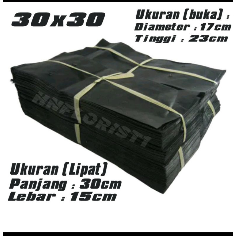Polibag Tanaman 30x30 isi 100/Polibag Tanaman 30x30 isi 50/Polibag Tanaman 30x30 isi 20