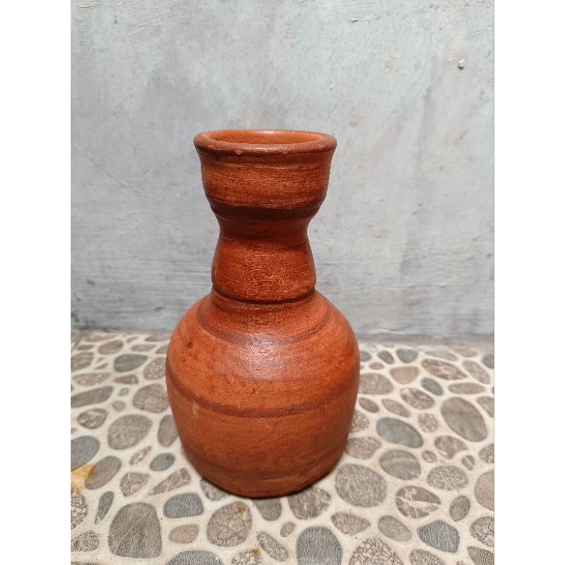 Promo Kendi Besar Tempat Air Wadah Air Tanah Liat Tradiaional Vas Bunga Kerajinan tangan Gerabah Ken