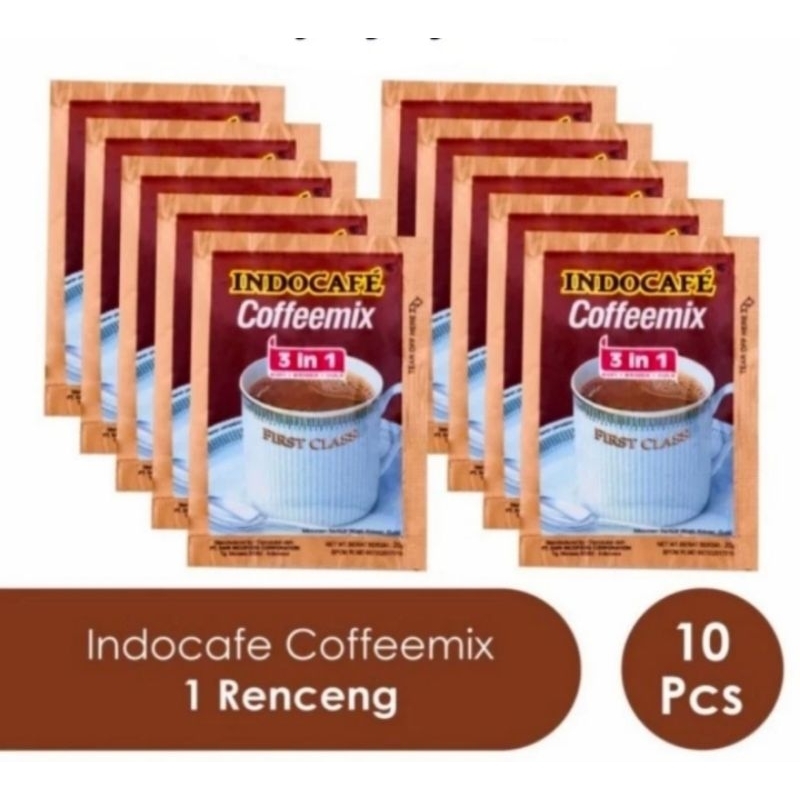 

Indocaffe Coffemix 1 Renceng isi 10 pcs