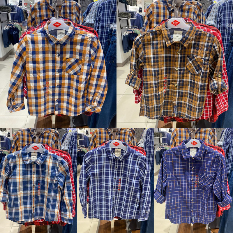 KEMEJA ANAK LAKI-LAKI LEE COOPER KIDS (4-14 TAHUN)