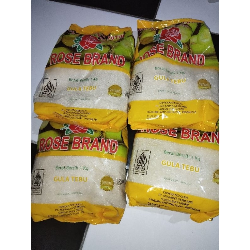 

Gula putih rose brand kemasan 1 kg