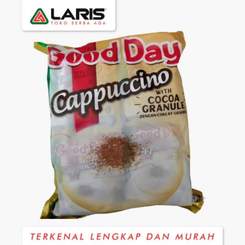 

Good Day Kopi Cappuccino Bag (30 Sachet / 25 Gram)