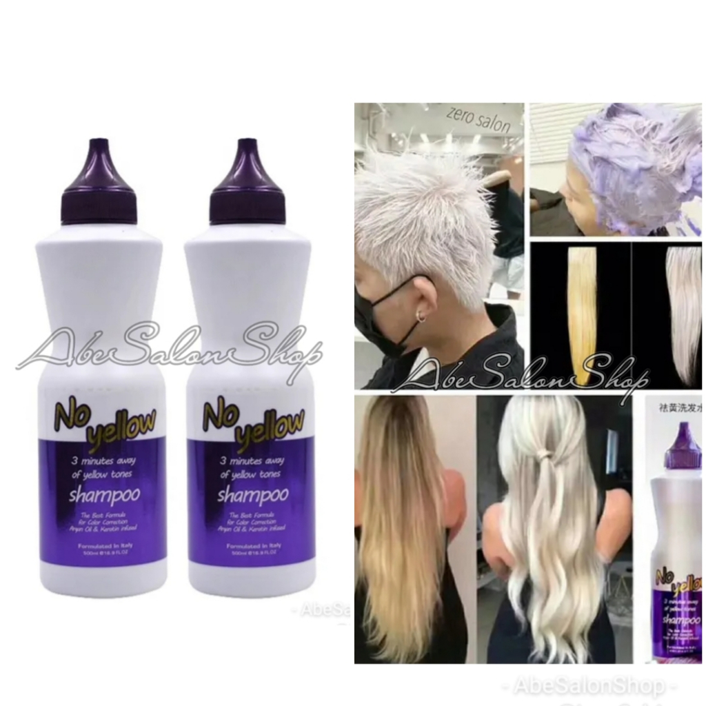 No YELLOW Shampoo / Silver Shampoo Share