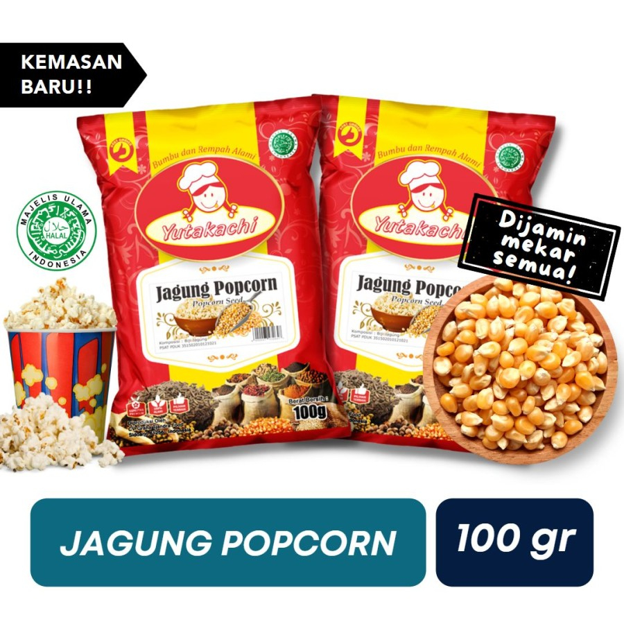 

100gram JAGUNG POPCORN PREMIUM Mentah