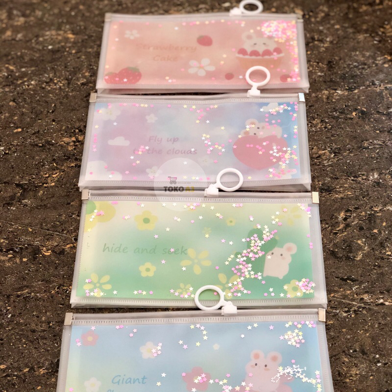 

TEMPAT PENSIL ANAK GLITTER