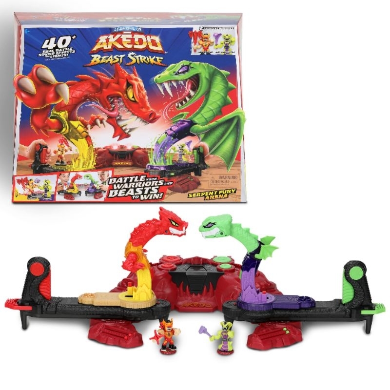 Akedo Beast Strike Serpent Fury Arena