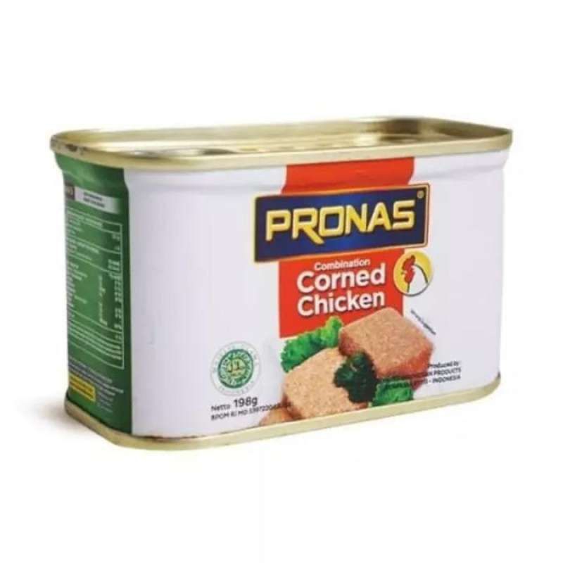 

pronas corned chiken 198gram