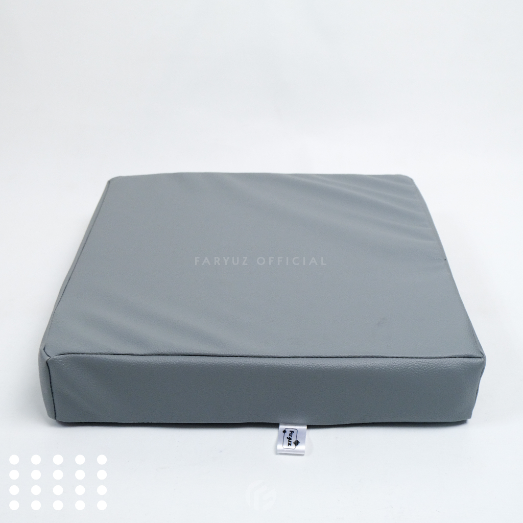 Bantal Duduk Kulit Khusus Kotak 8cm 50x50cm Leather